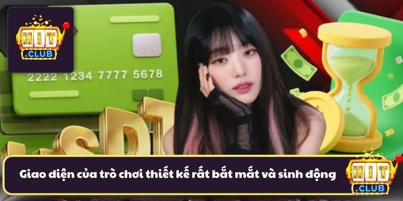 Giao diện của trò chơi thiết kế rất bắt mắt và sinh động