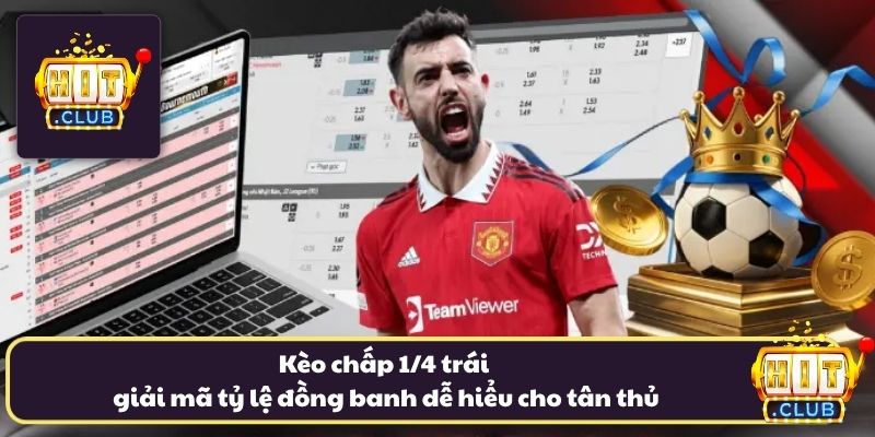 Kèo chấp 1/4 trái giải mã tỷ lệ đồng banh dễ hiểu cho tân thủ Kèo chấp 1/4 trái giải mã tỷ lệ đồng banh dễ hiểu cho tân thủ