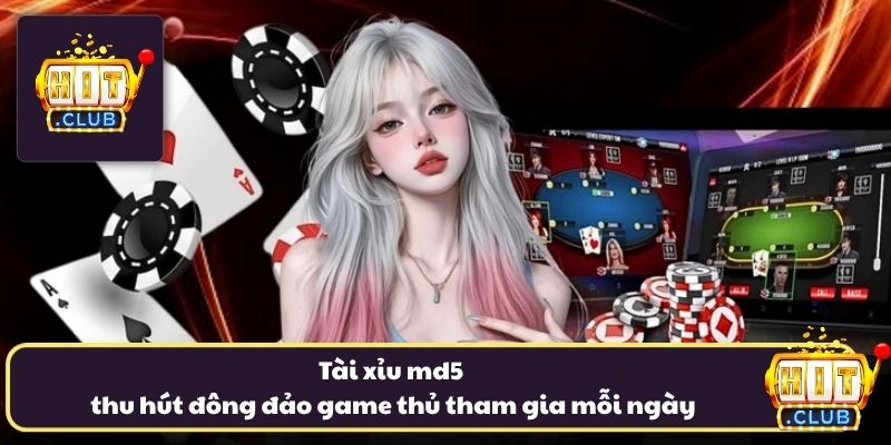 Tài xỉu md5 thu hút đông đảo game thủ tham gia mỗi ngày
